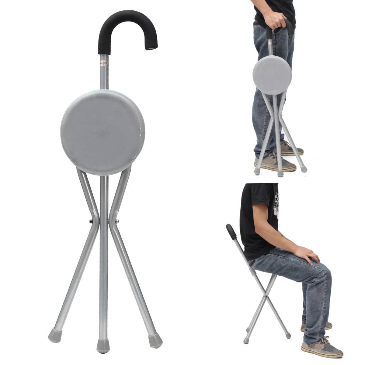 Anmelder Henstilling Dekoration Walking Stick Seat - Clinihealth