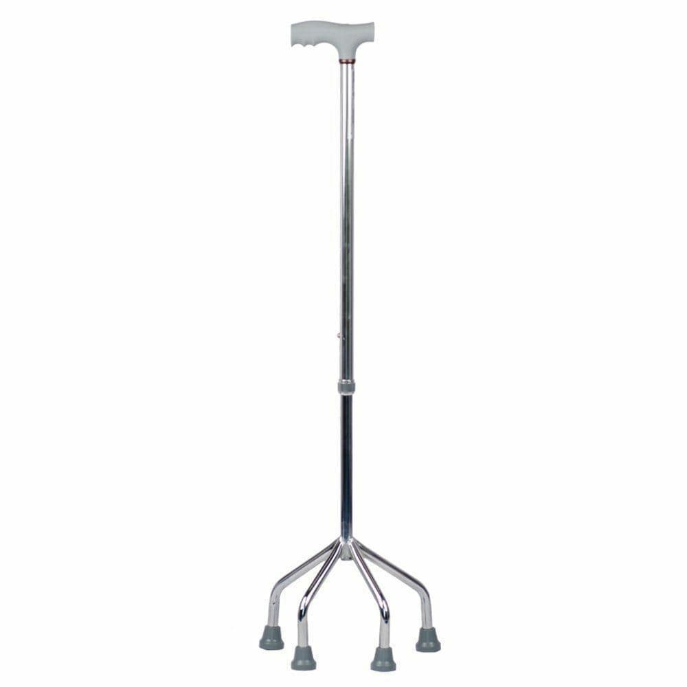 Walking Stick Quadripod Grey Clinihealth